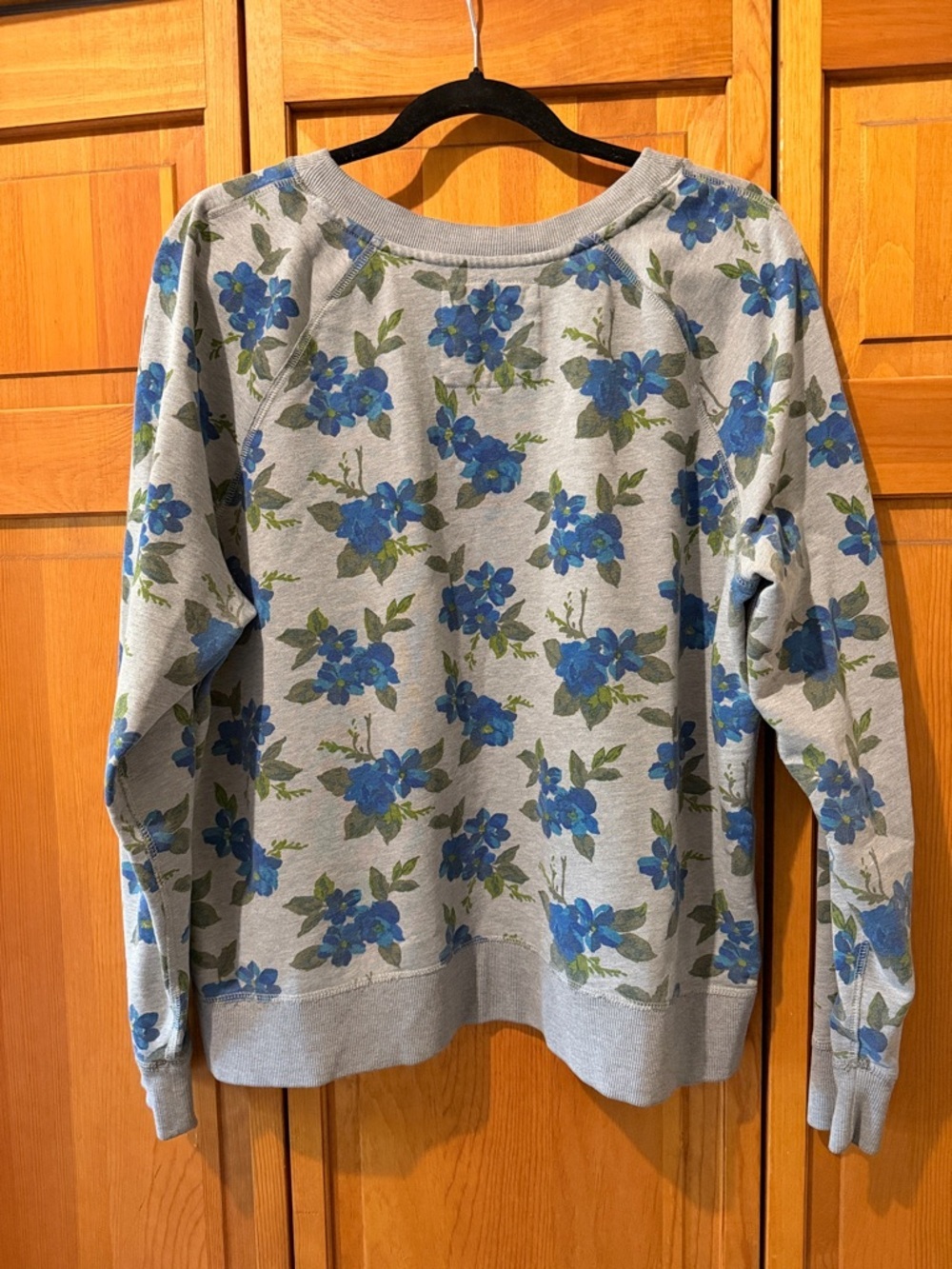 Boden Floral Pull Over Sweatshirt - Picture 3 of 4